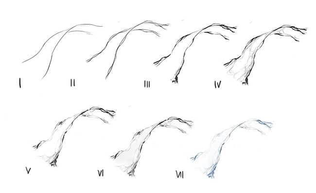 水粉画怎么画水