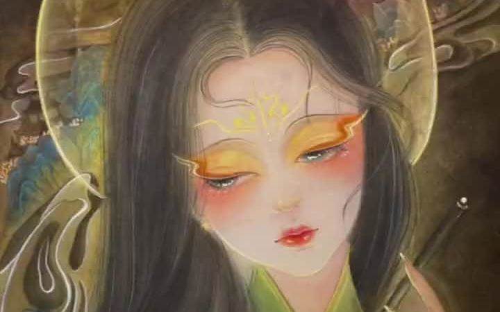 板绘水彩上色