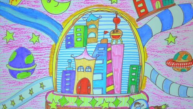 儿童水彩画作品大全