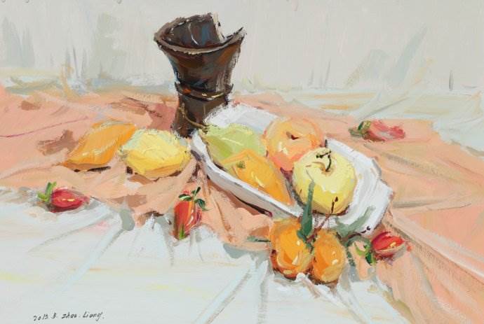 水粉画怎么画水