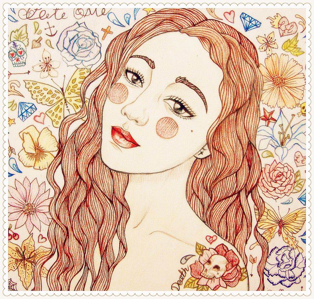 如何画水彩插画