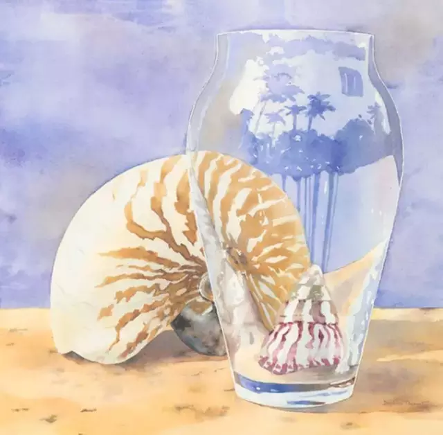 玻璃瓶水彩画法