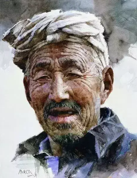 刘云生水彩作品