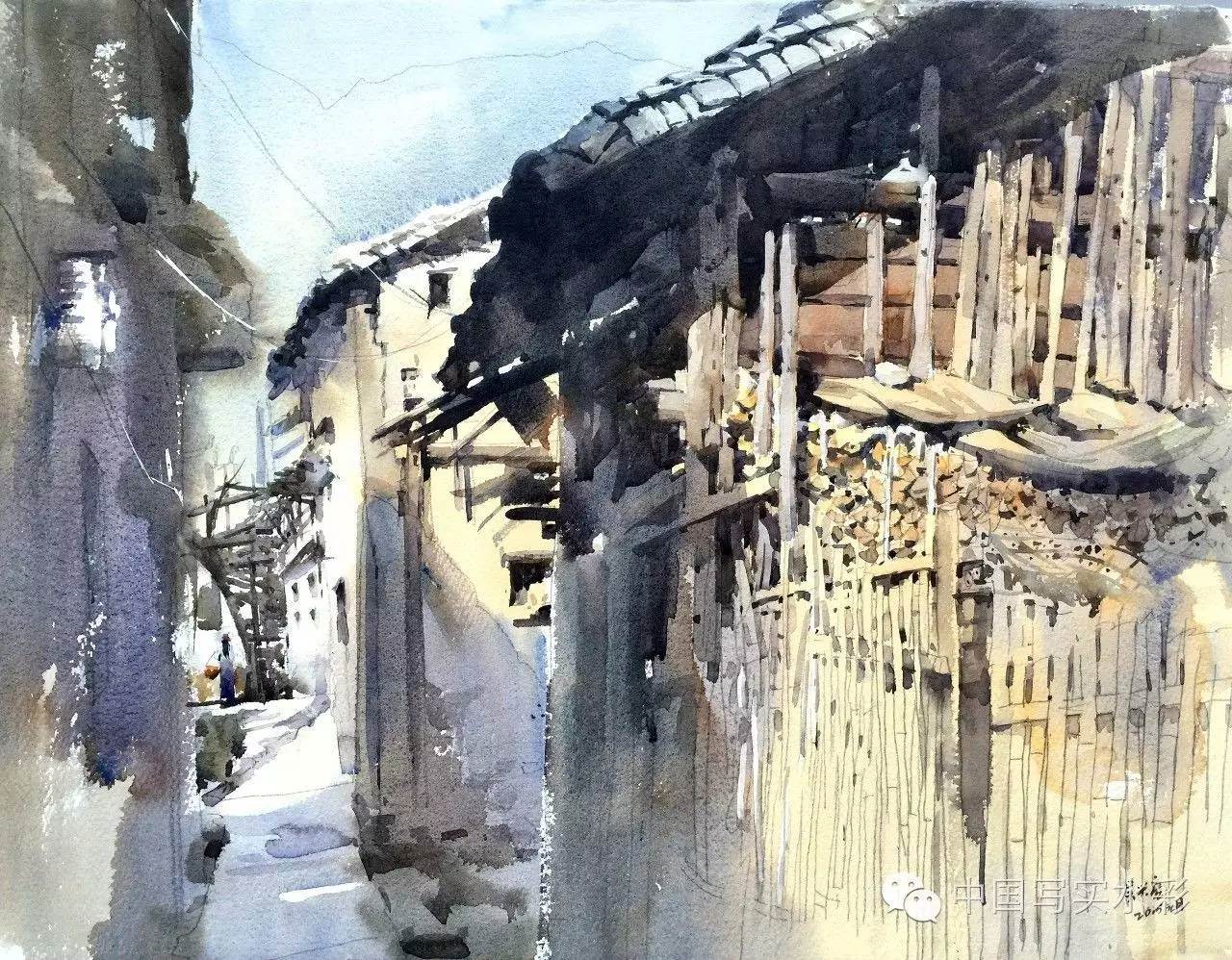 梁文亮水彩作品