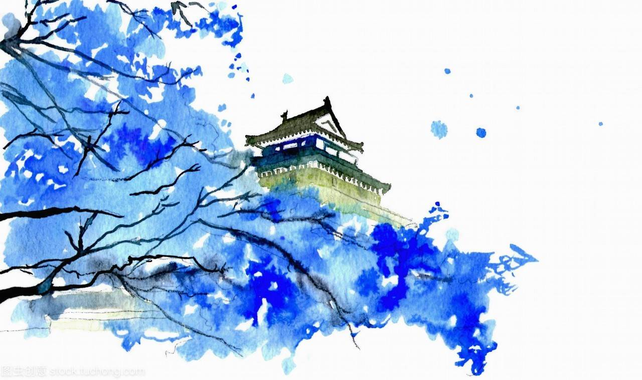日本的水彩画