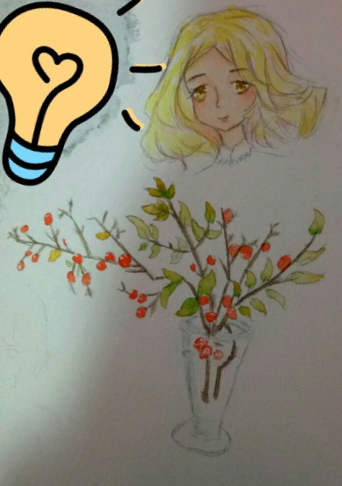 简易水彩画图片