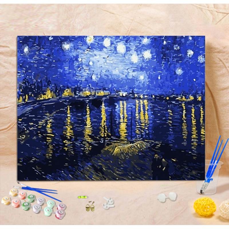 水彩手工画