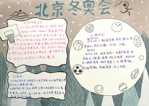 冬奥会简笔画