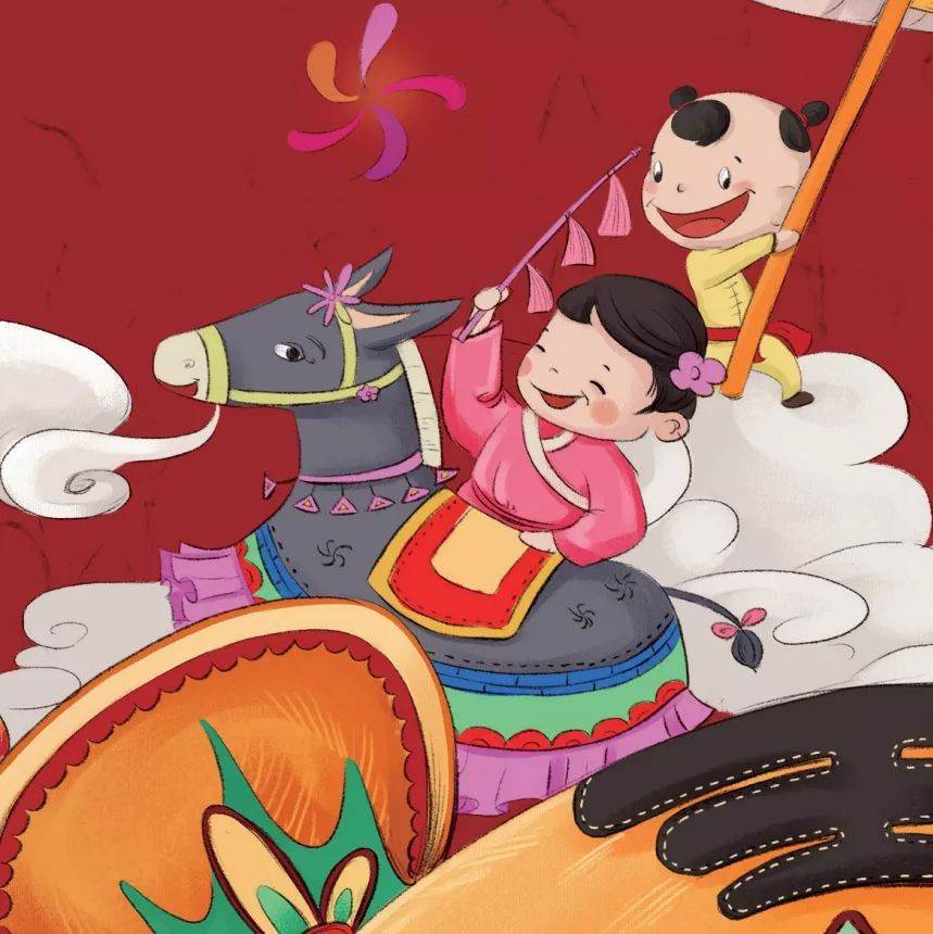 我眼中的年味绘画