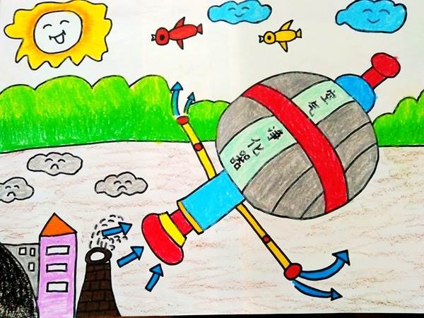 低碳环保一年级漫画