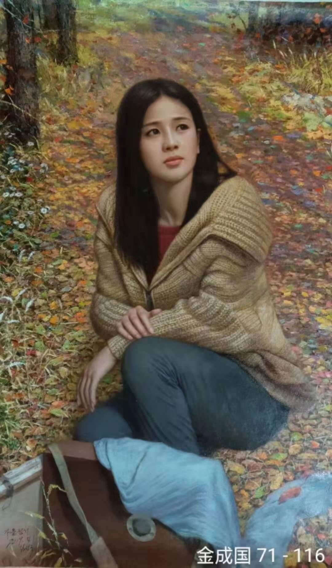 肖像油画