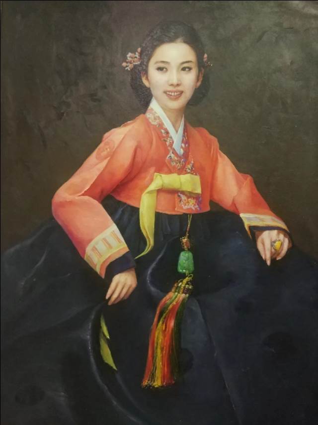 朝鲜油画
