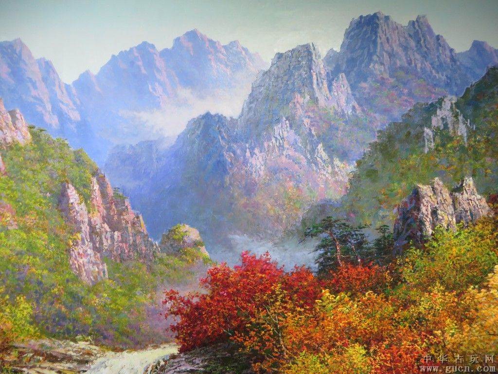 朝鲜油画