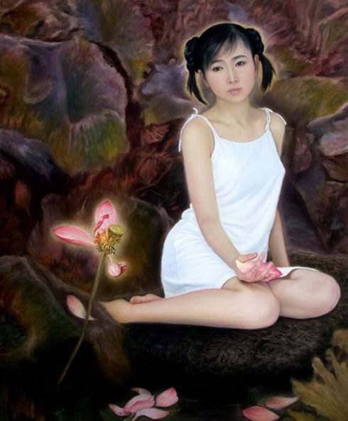 李壮平油画作品