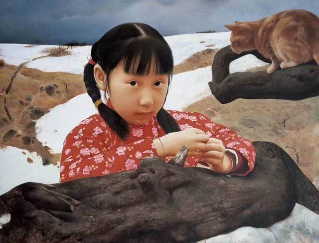 王沂东油画作品