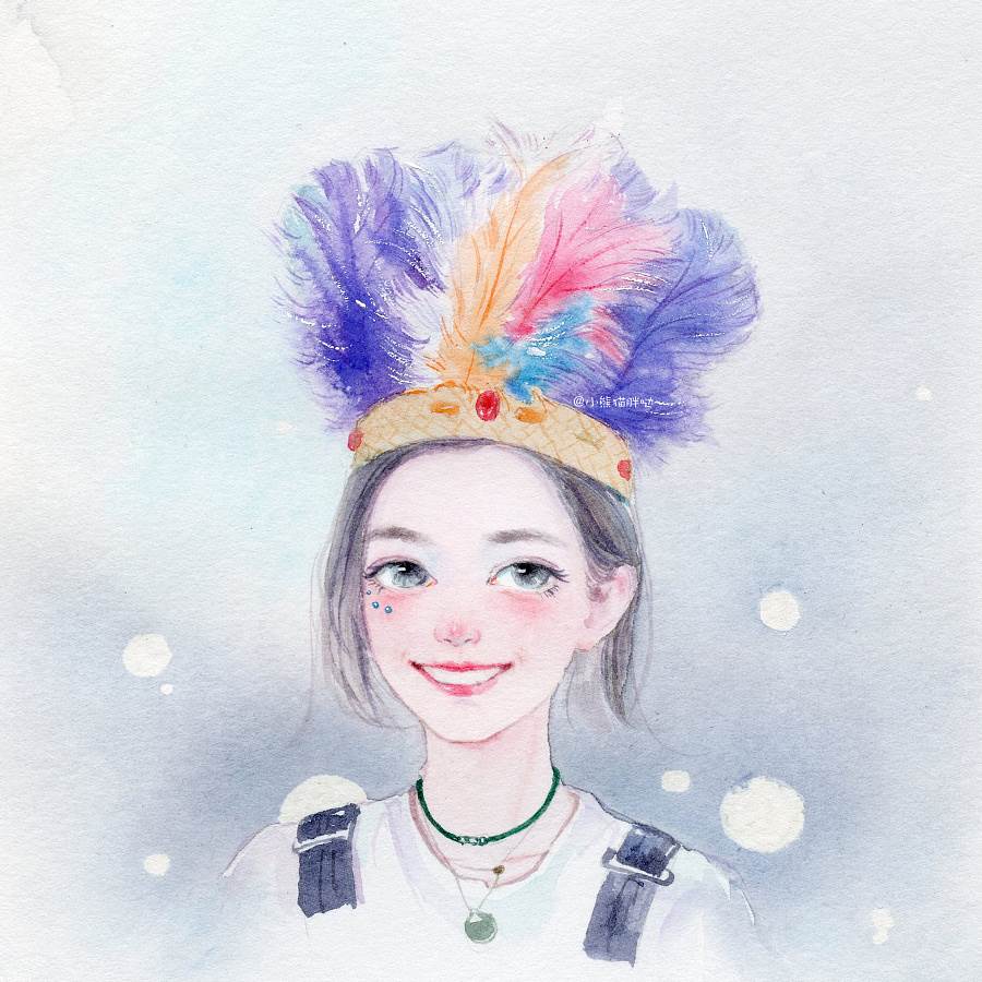 水彩画人物入门