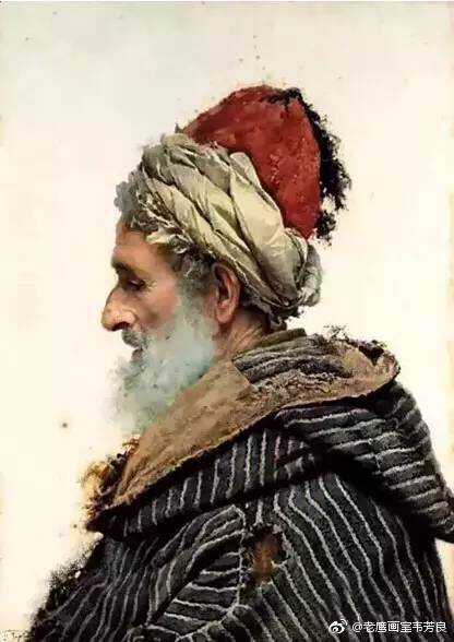 西班牙水彩画人物图片