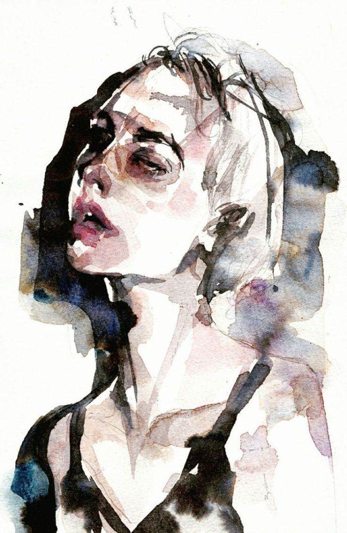 格莱芬多人物水彩画