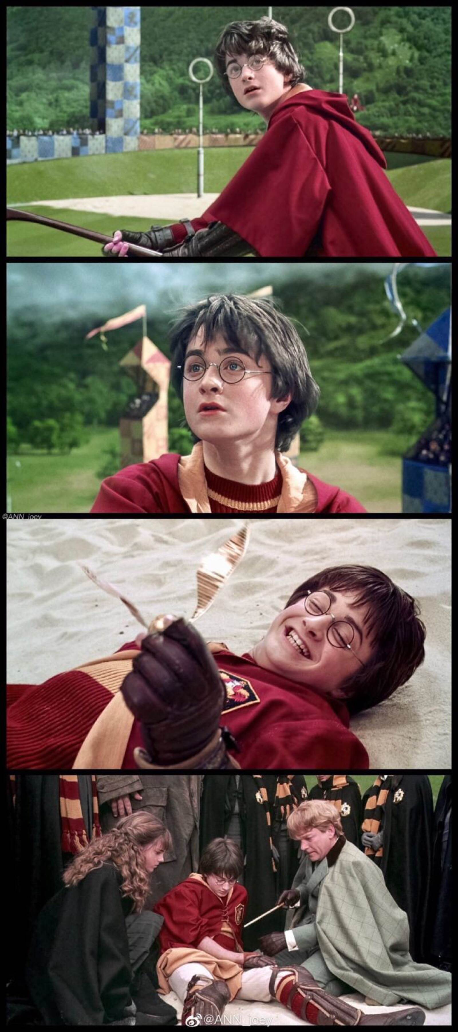 格莱芬多人物水彩画