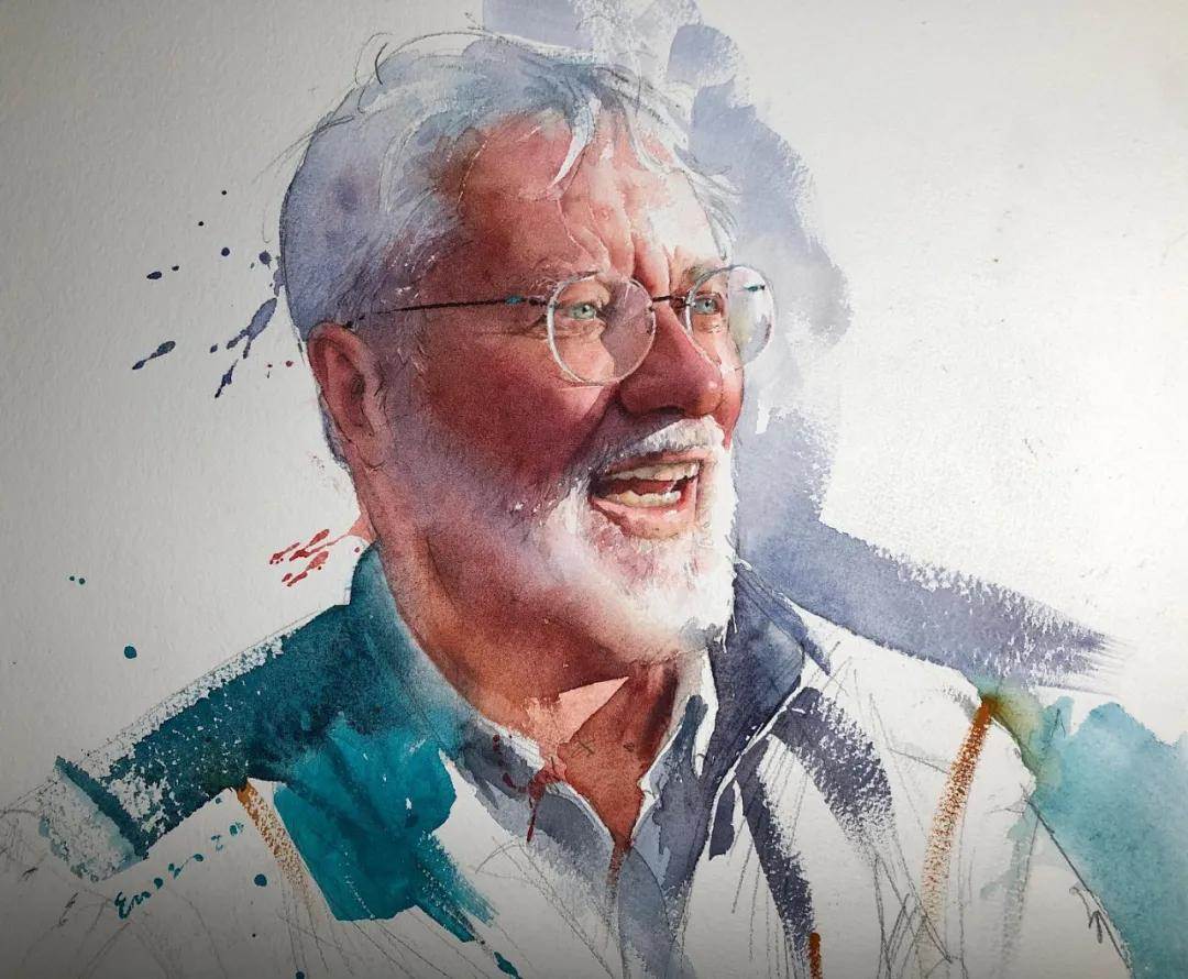 西班牙水彩画人物图片