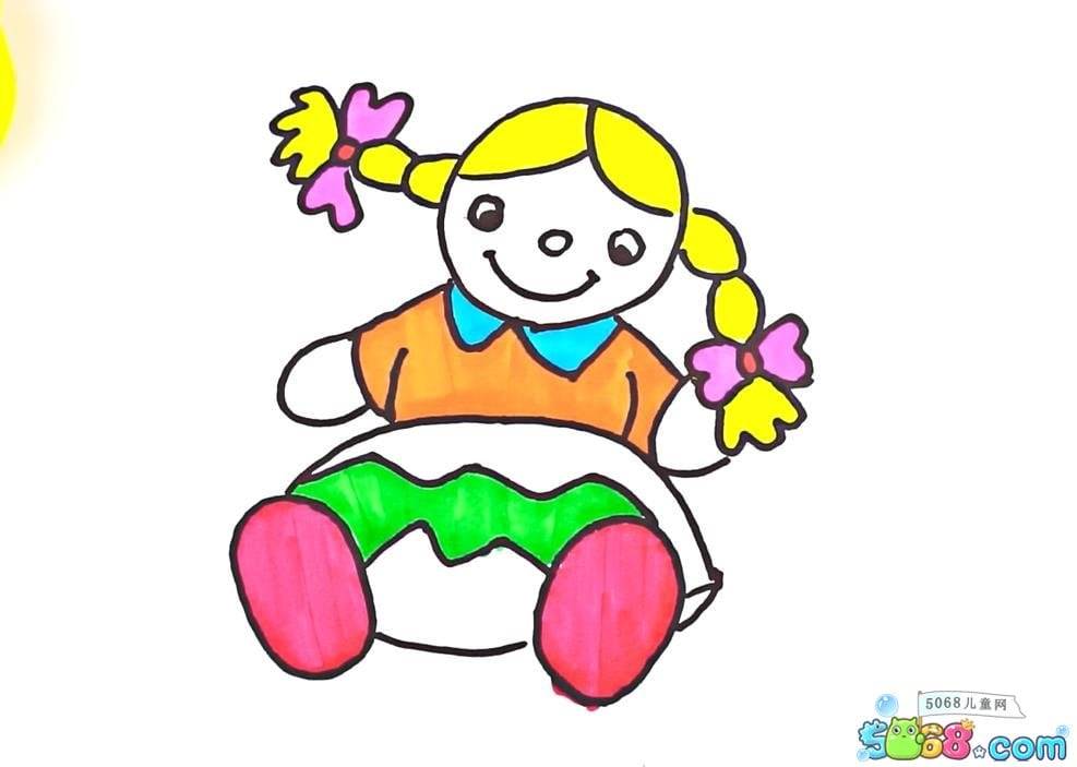 水彩画基础教程人物画
