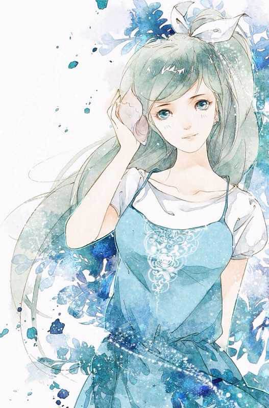 唯美水彩画人物入门