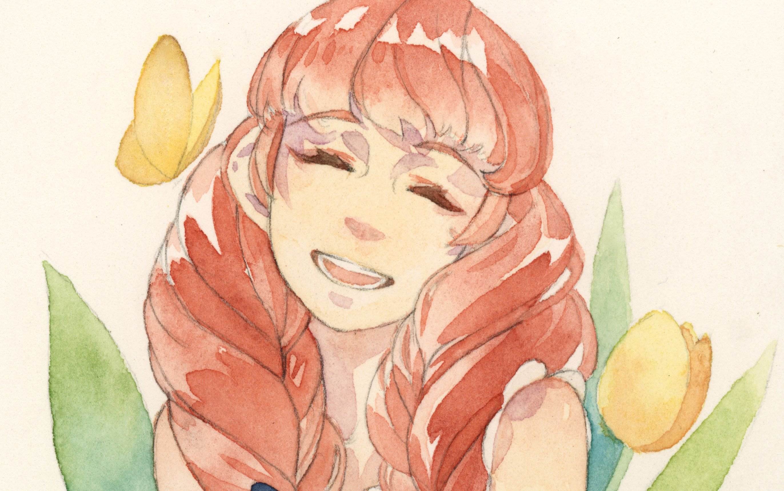 人物水彩画入门的基础画教程