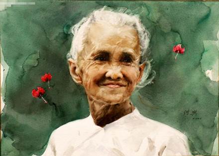 水彩画基础教程人物画