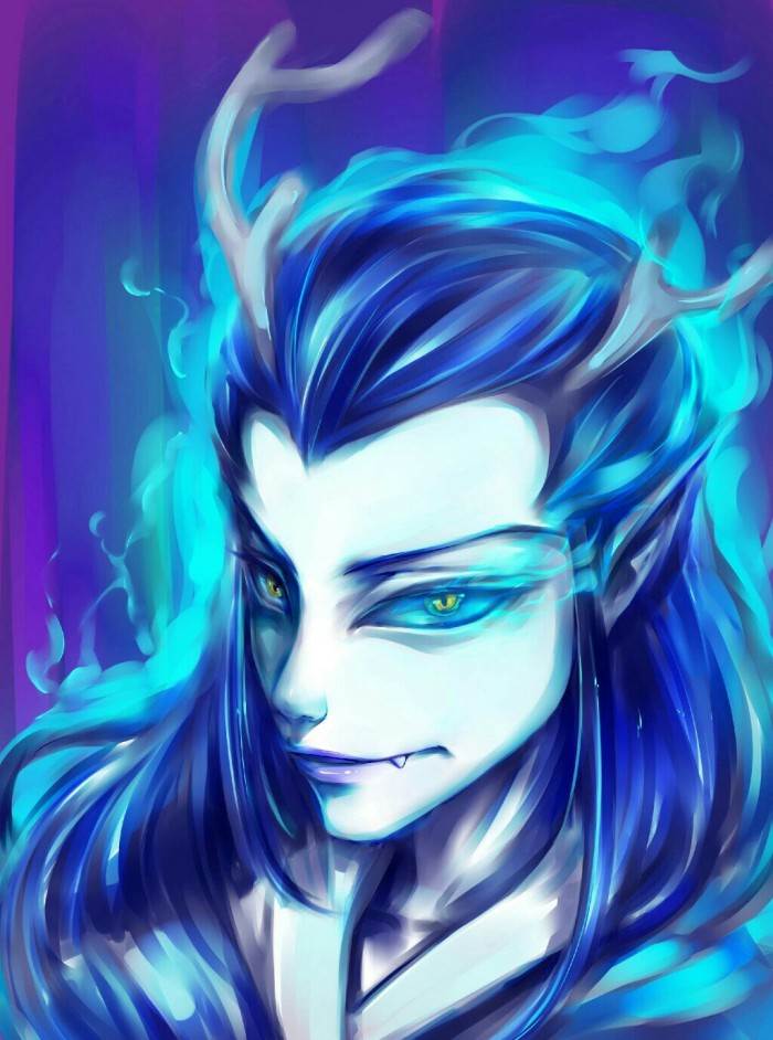 水彩画西游记动画人物