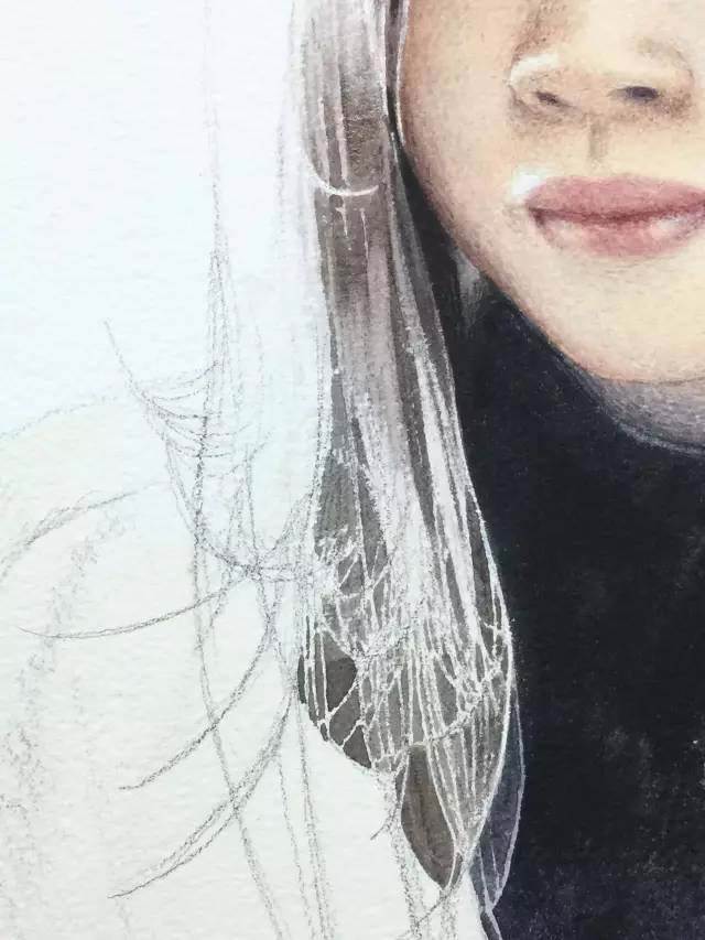 水彩画基础教程人物画