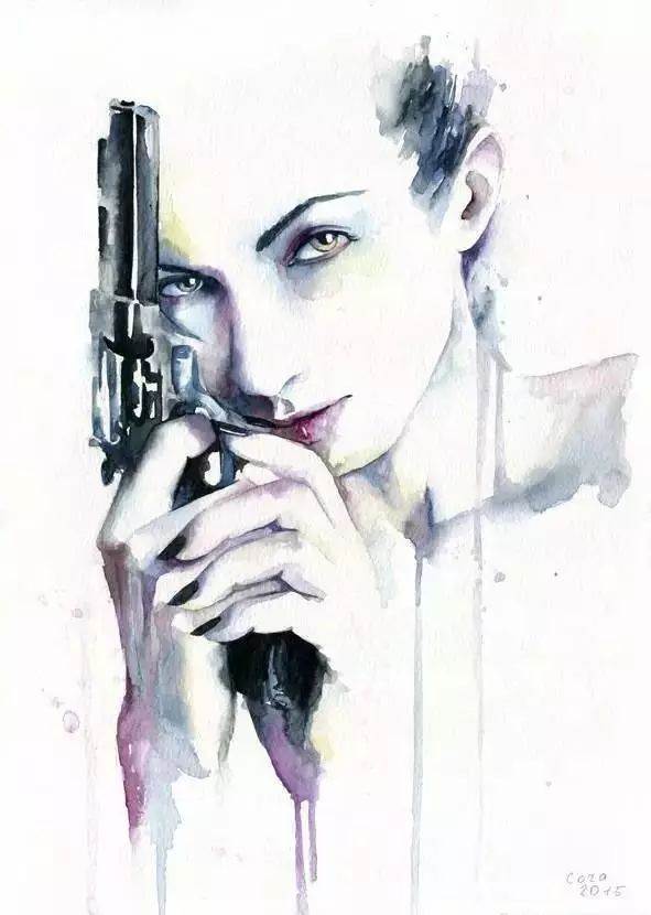 水彩画基础教程人物画