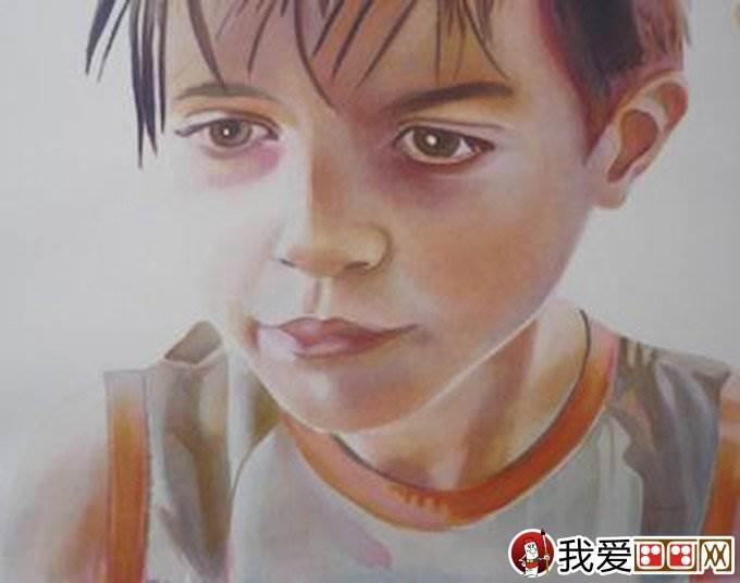 如何画水彩画新手人物头像