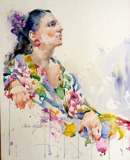 水彩画基础教程人物画