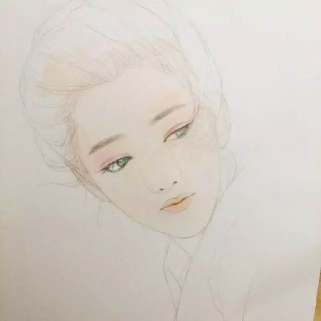 古风人物水彩画怎么画