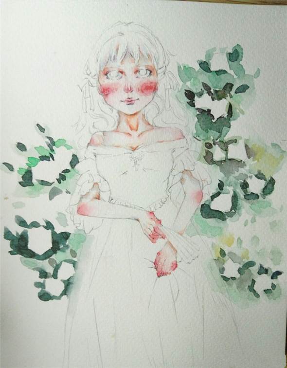 人物水彩画入门的基础画教程