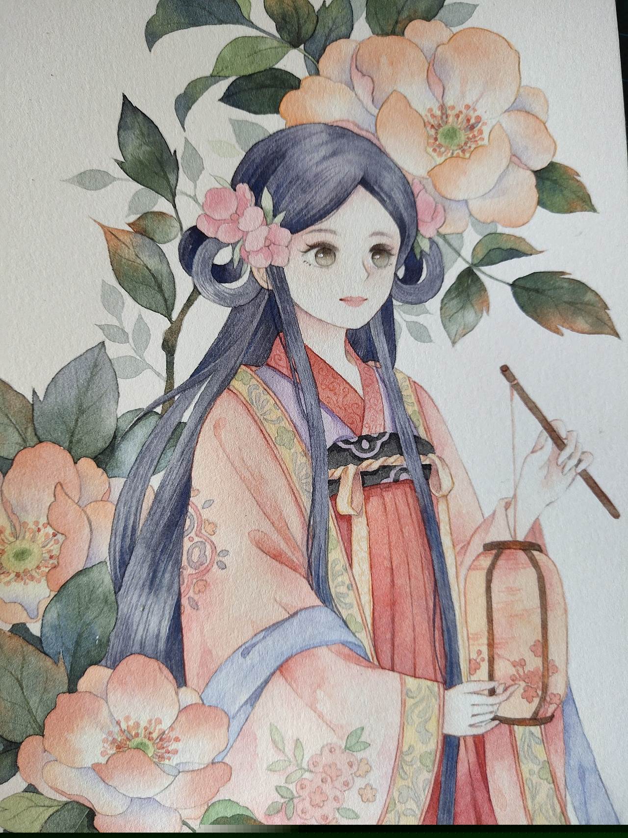 水彩画漫画人物怎么画