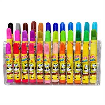 动漫人物海绵宝宝水彩画