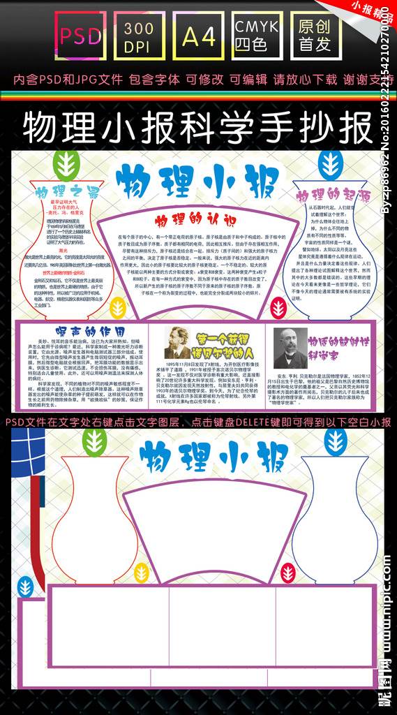 物理手抄报