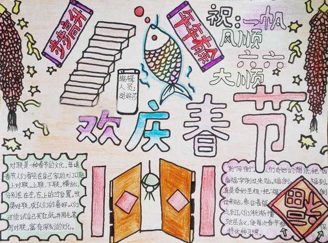 过年手抄报图片
