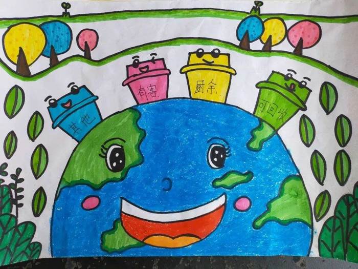 垃圾分类手抄报图片