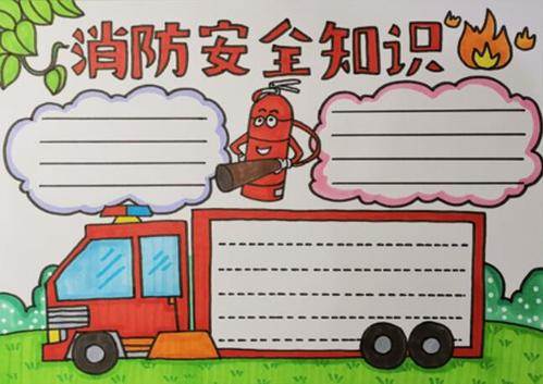 安全手抄报的图片