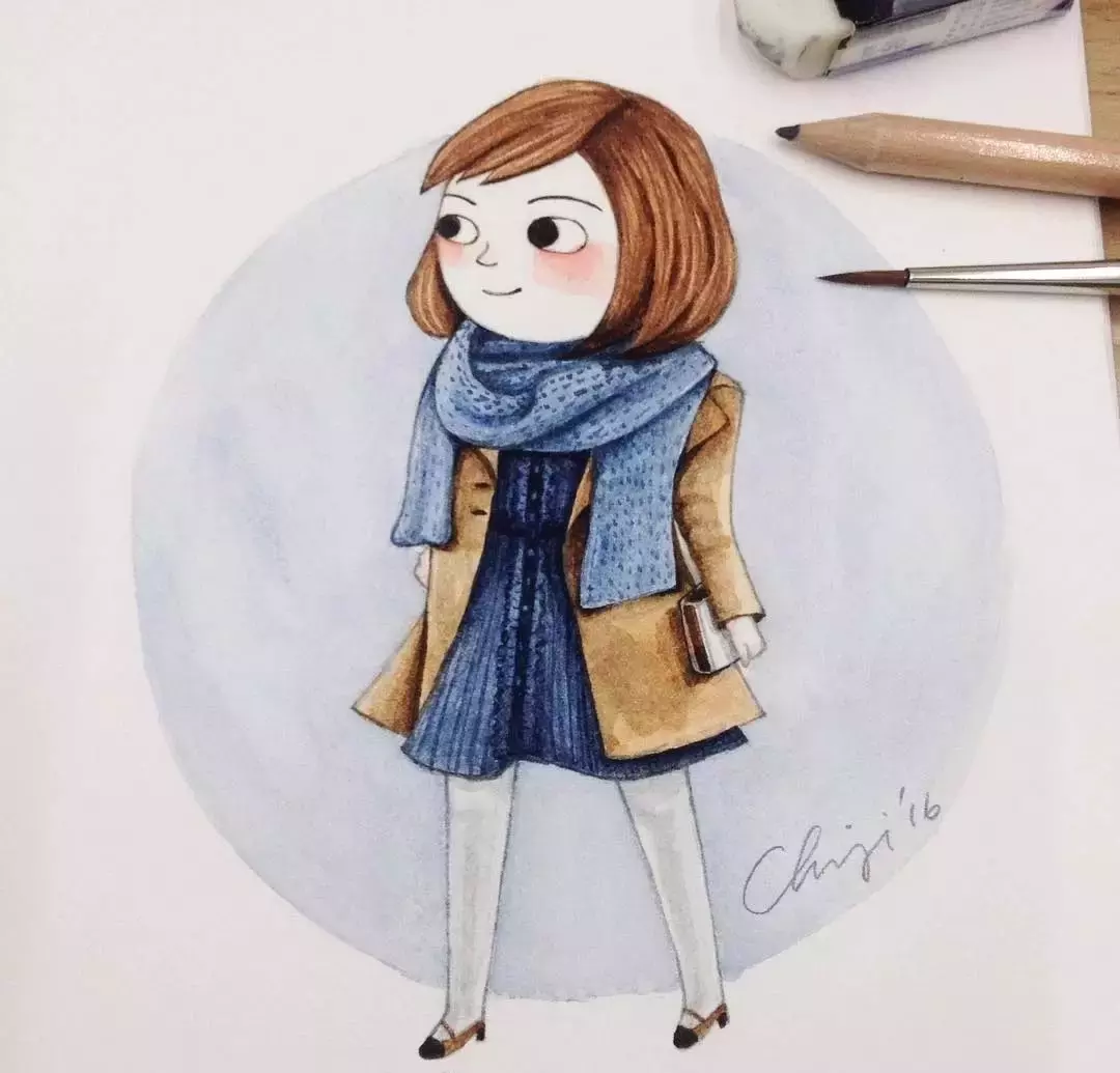 水彩画教学新手入门人物