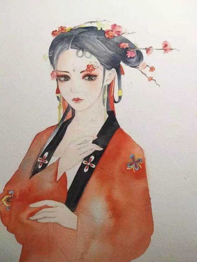 人物西洋水彩画教程