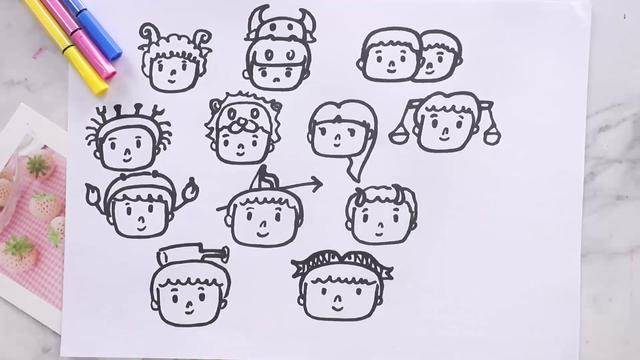 巨蟹座好看人物水彩画