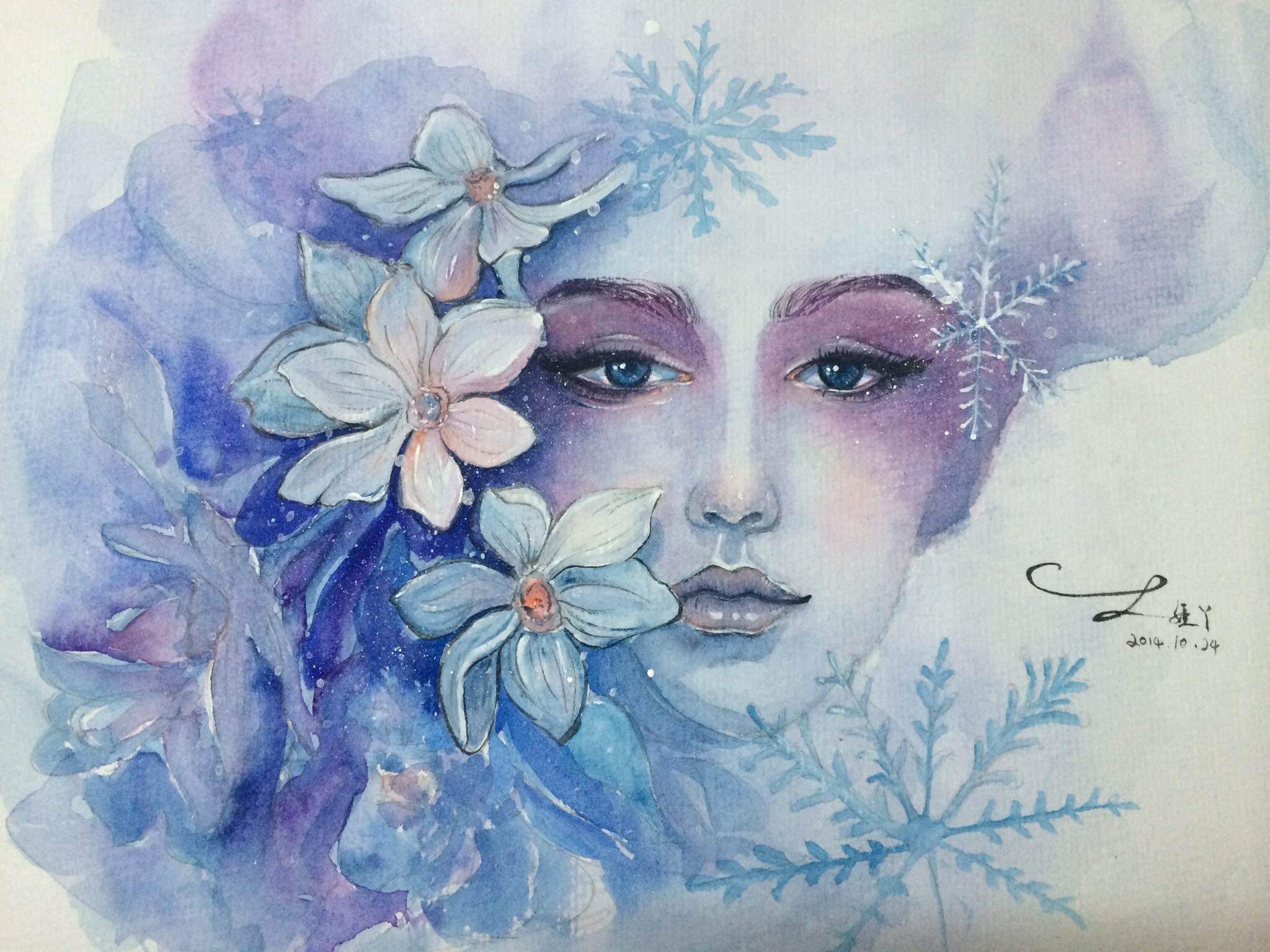 用什么牌的水彩画人物好