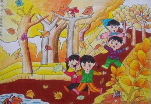 秋天的图画图片