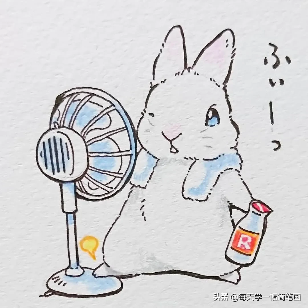 兔子简笔画图片