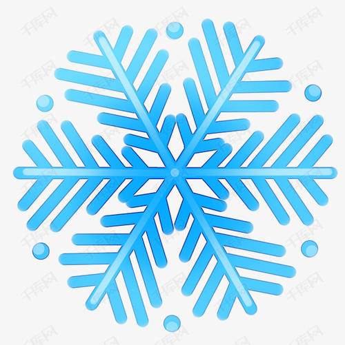 雪花的简笔画