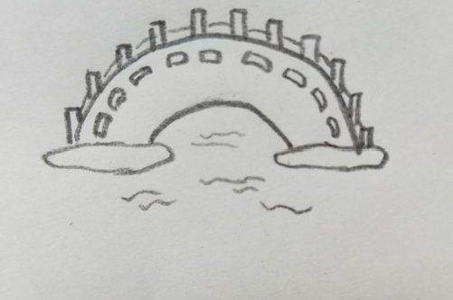桥的简笔画
