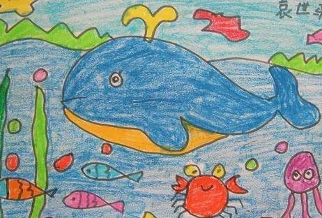 海底世界简笔画